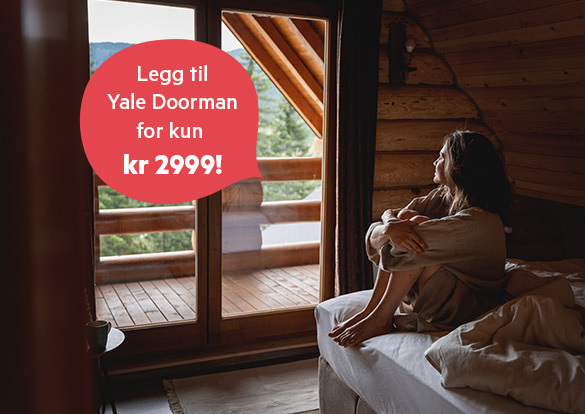 Sikkerhet på hytten året rundt med hyttealarm