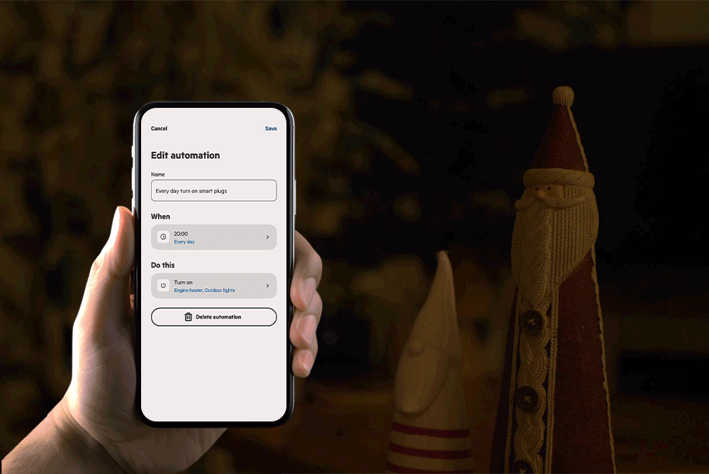 Automatisering av smartplugger