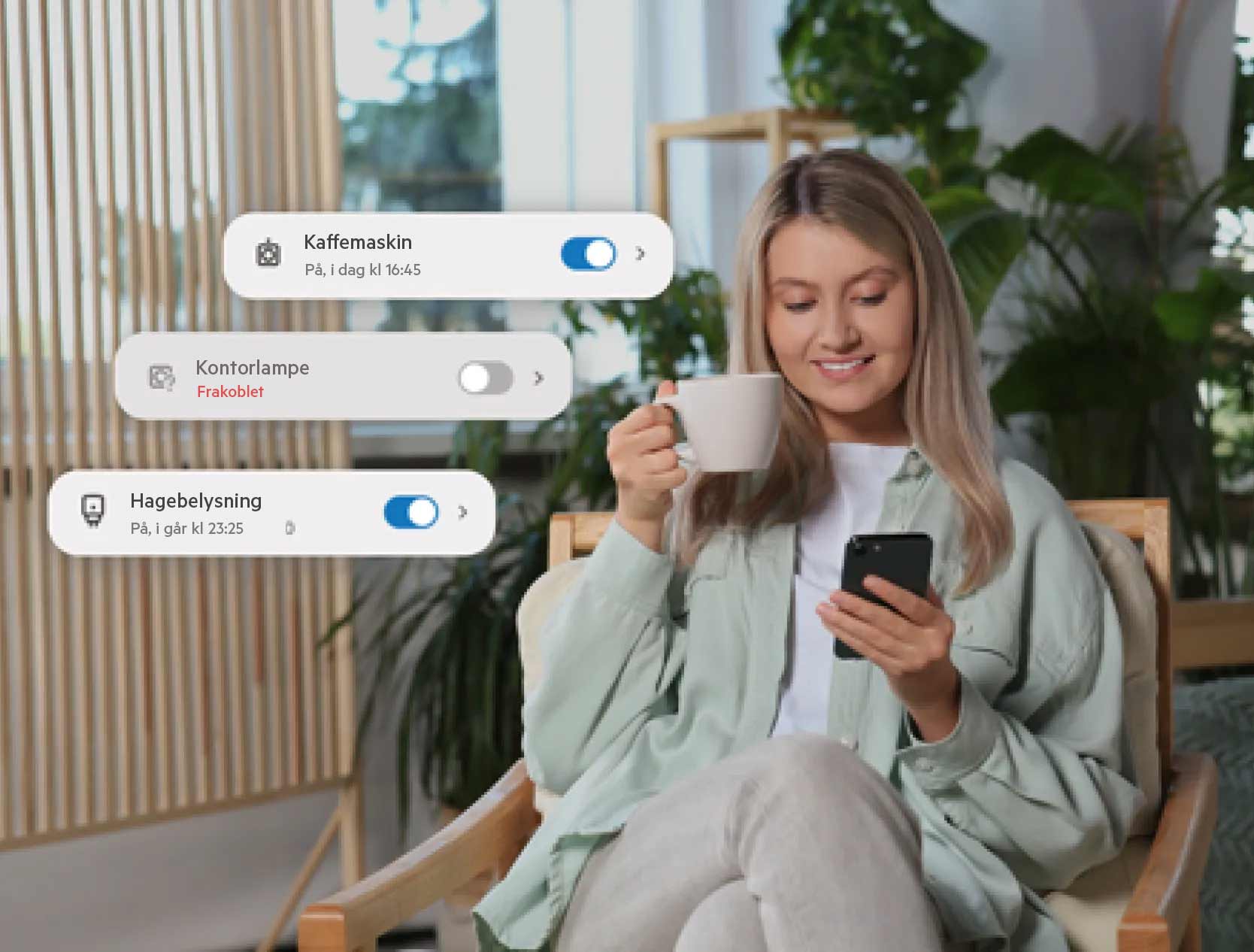 Smart hjem løsninger