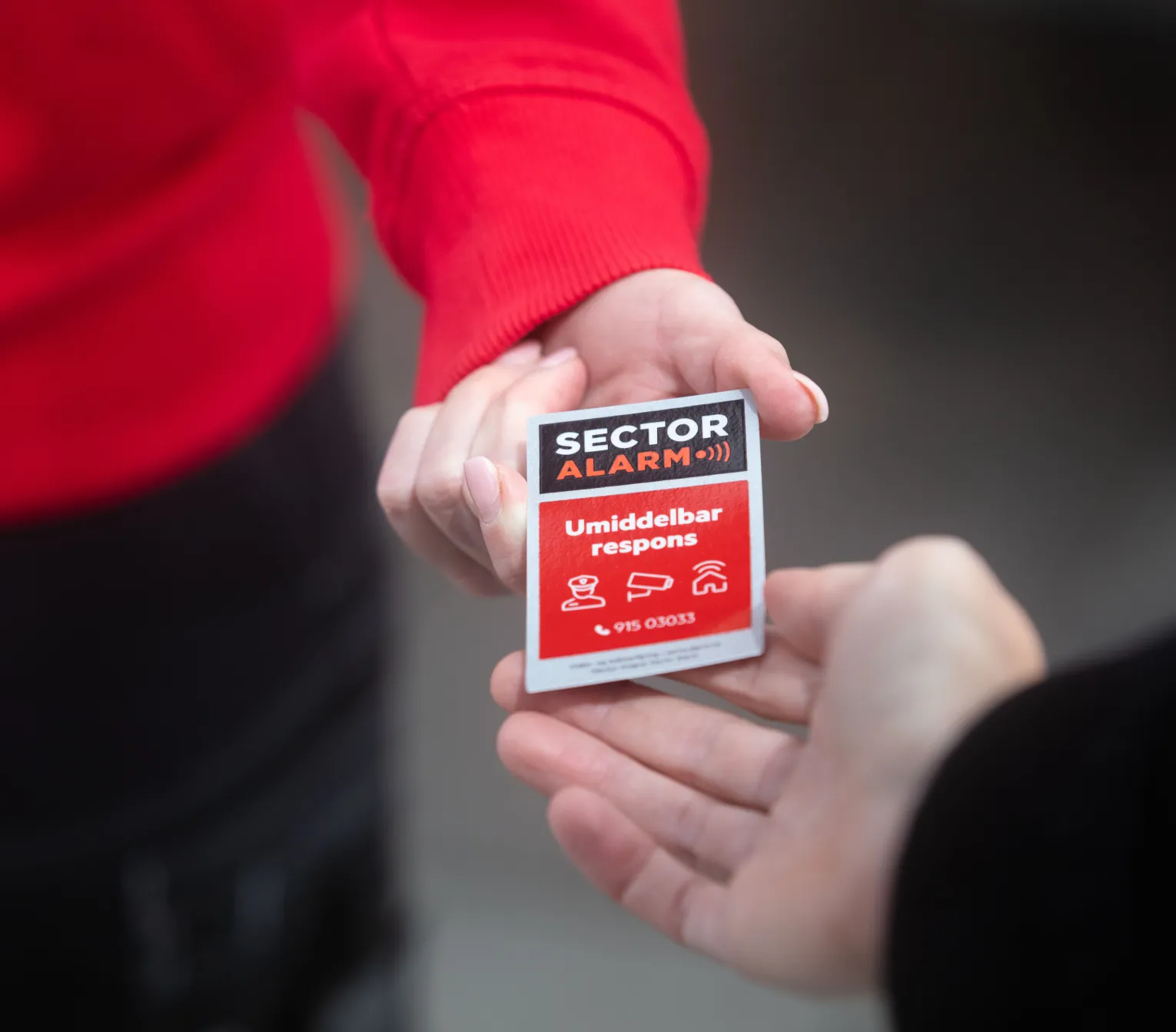 Alarmskilt har en preventiv effekt