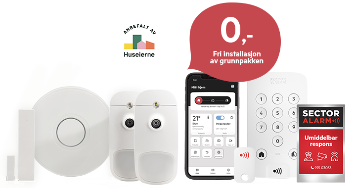 Dette er inkludert i tyverialarmen