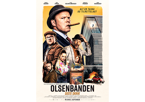 Sector Alarm er stolt sponsor av Olsenbandens nye film