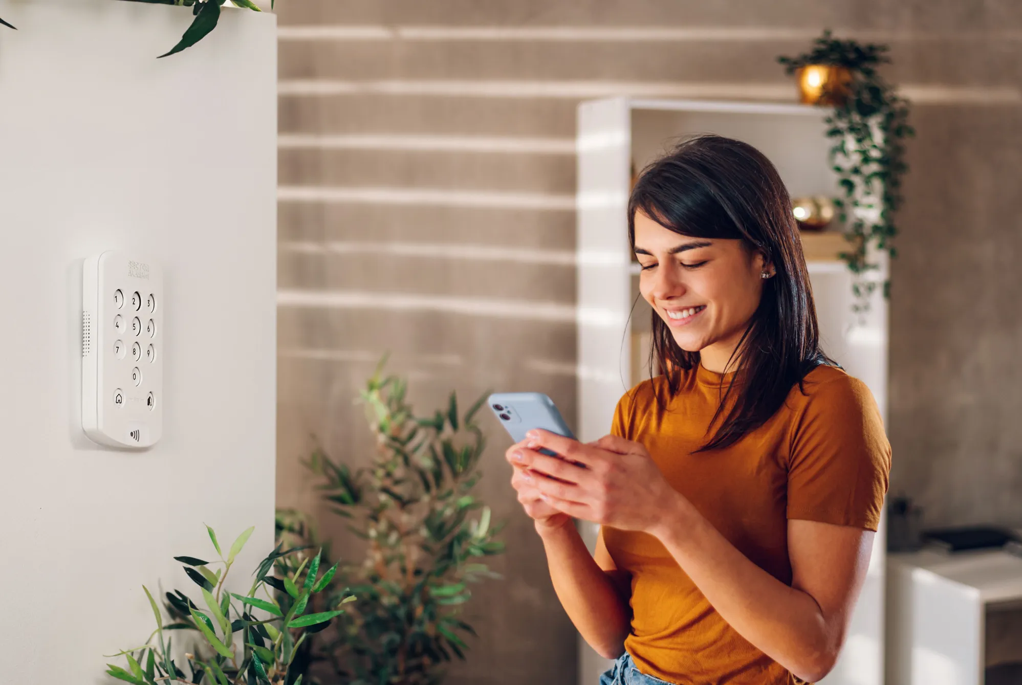 Automatiser smartpluggene med alarmsystemet