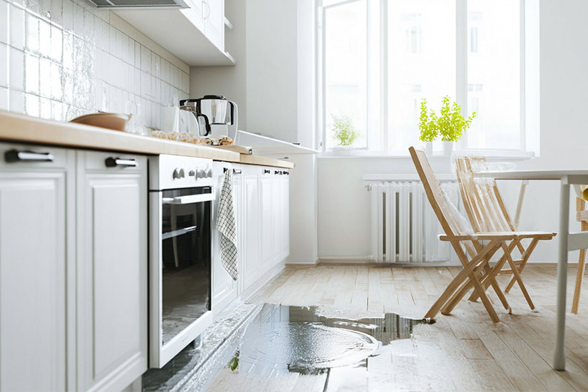 Hva gjør man ved vannskade?