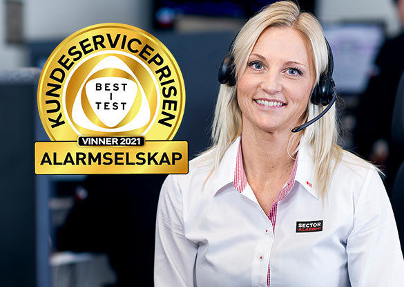 Vinner av kundeserviceprisen