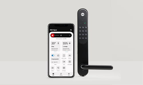 Digital smart dørlås fra Yale Doorman