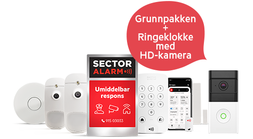 Grunnpakken 0 kr + Ringeklokke